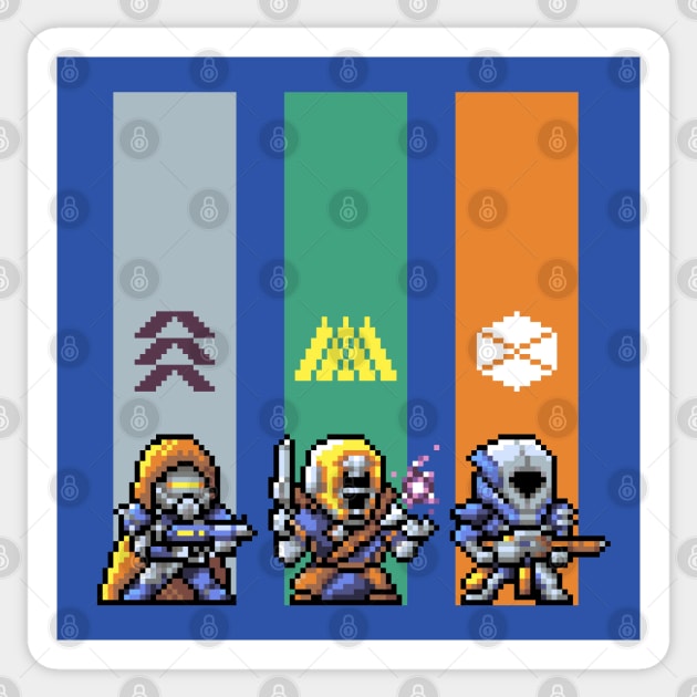 Year 1 Guardians Pixel Art Sticker by Spykles